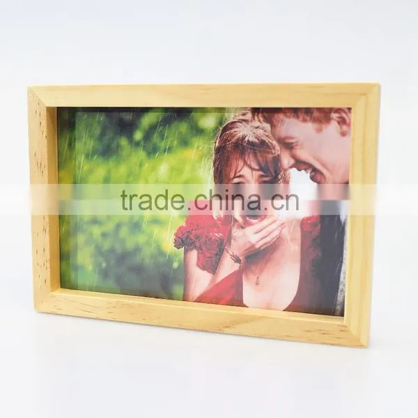 2 in 1 Special Solid Pine Wood Picture Frame, Wooden Photo Frame photo-2