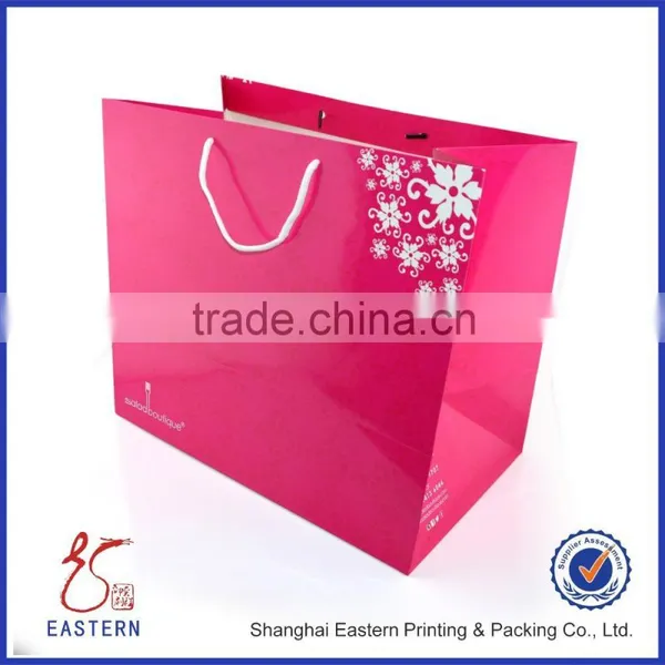 2016 Super New Design Custom Kraft Shopping Paper Bag Most Popular photo-3