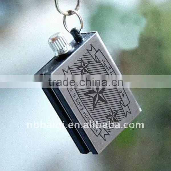 Sell No.002 Stainless Steel Million Times Match,with Silk Printing LOGO