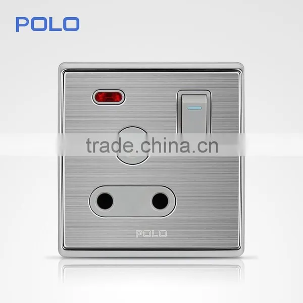 2015 Wholesale Universal Multi Plug Sockets Three Pin Plug Socket Multi Plug Wall Socket