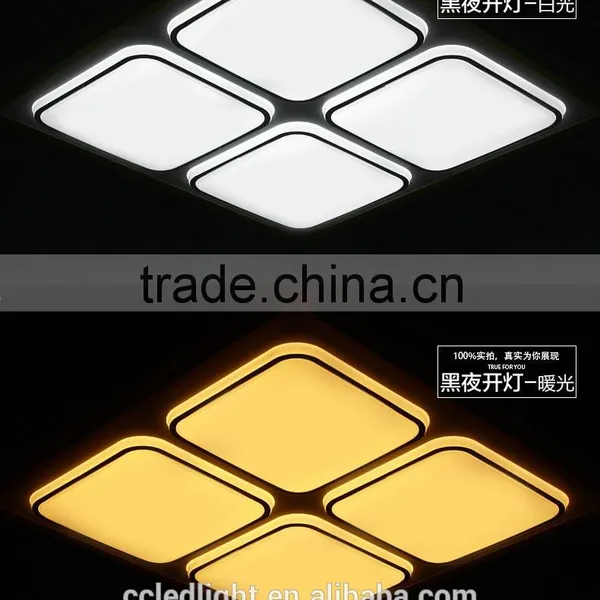 Square Simiple Fashion Extra Thin Ceiling Light Led Lighting Led photo-2