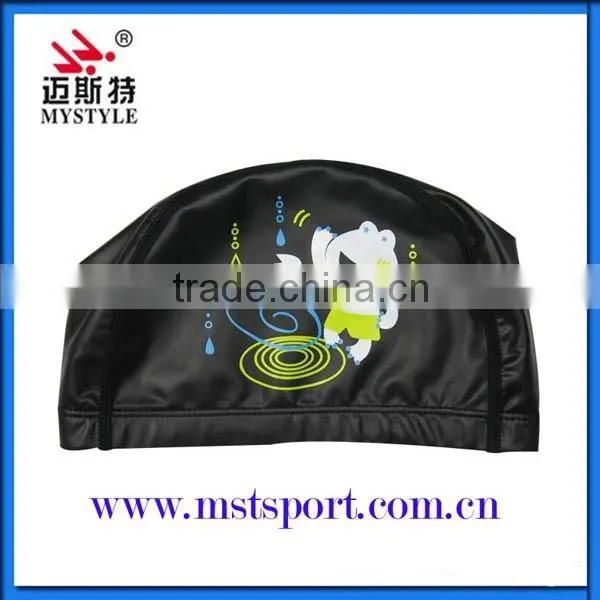 China Waterproof Funny Swim Caps Custom photo-3