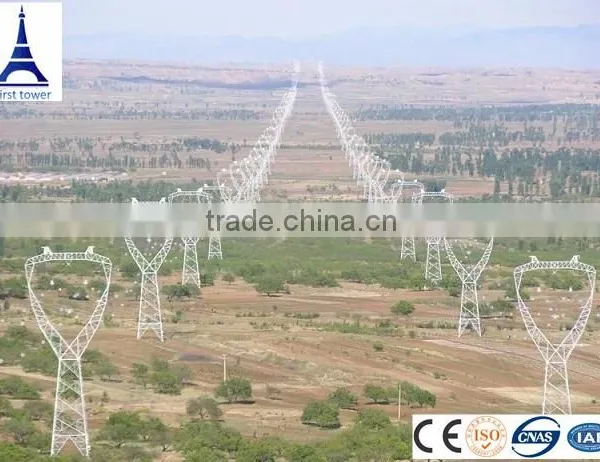 Galvanized Types of Electrical Transmission Towers photo-3
