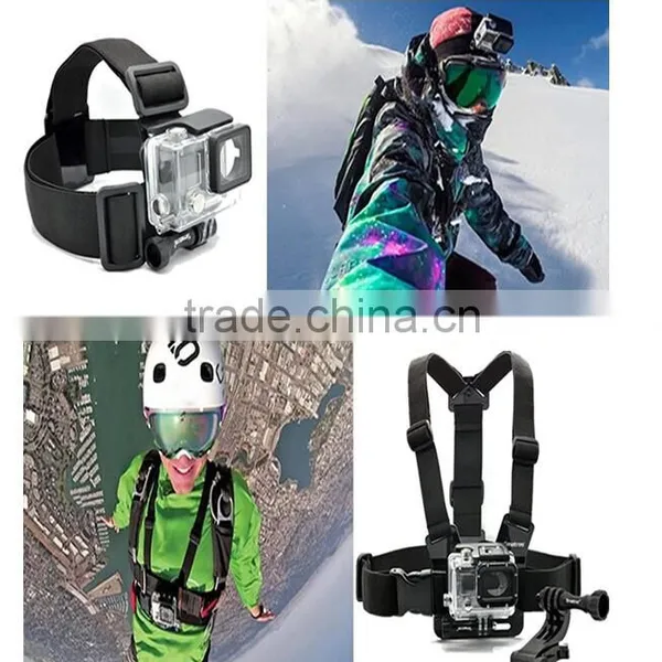 Smatree Sports Camera Gopros Accessories Head Strap Suitable for All GoPros 1/2/3/3+/4 photo-3