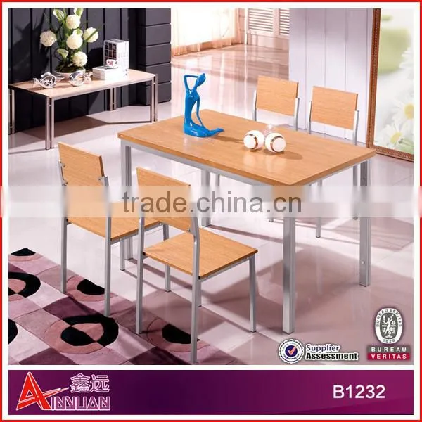B1228 Modern Home Furniture Indoor Dining Table and Chairs photo-5