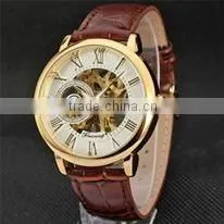 Full Automatic Mechanical Genuine Leather Imported Movement Luxury Men Watch photo-2