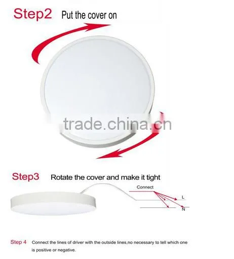 Replace Old Ceiling Light With Radar Detect Sensor EMC and CE Approved Led Ceiling Light photo-5