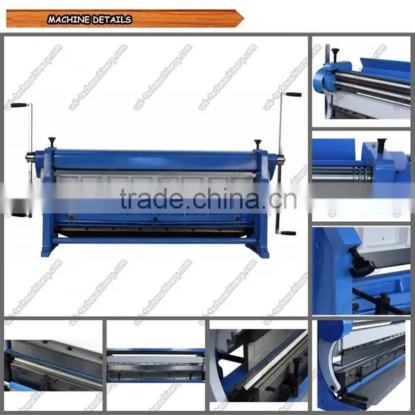 3-in-1Manually Shear Brake and Rolling Machine photo-4