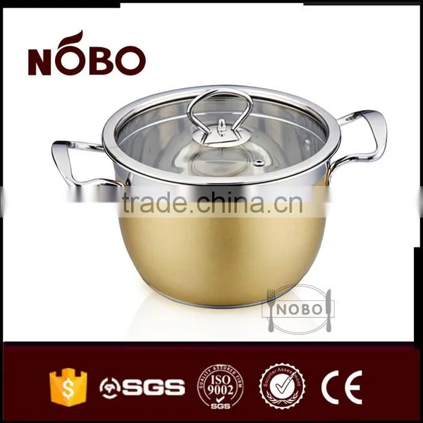 Wholesale Stainless Steel Cooking Pot Set Capsuled Bottom photo-5