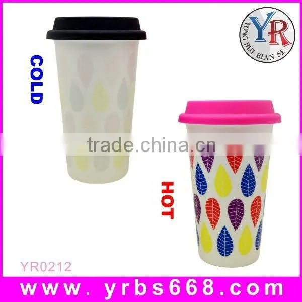 13oz Porcelain Mug With Lid And Sleeve OEM Wholesale photo-5