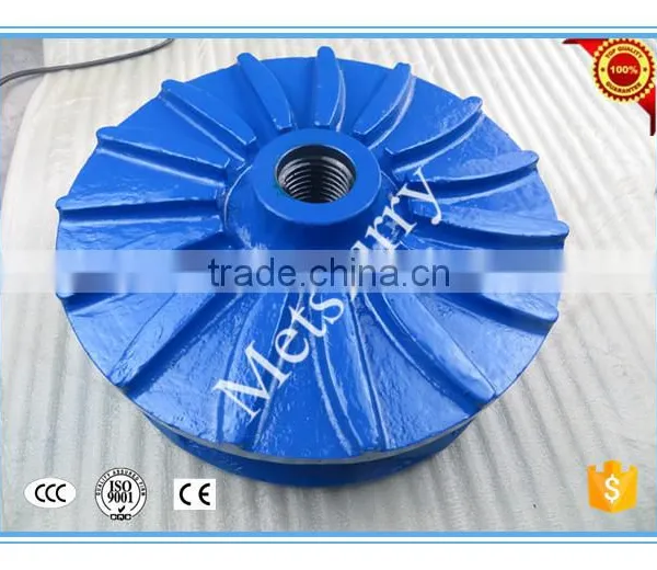 Wet Parts Replaceable Equivalent Slurry Pump Impeller photo-3