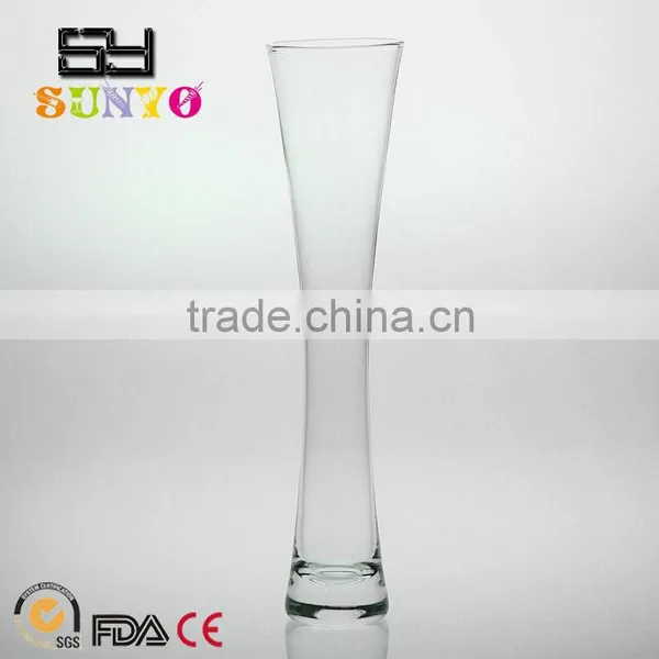 High Quality Handmade Clear Crystal Glass Vase photo-5