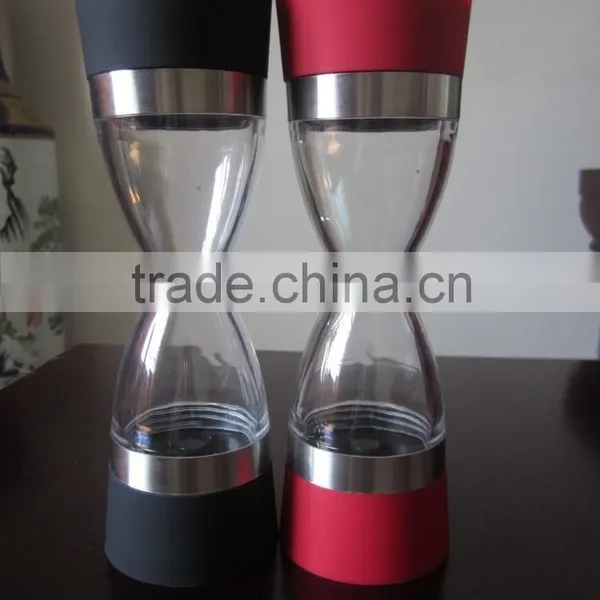 2 IN 1 Pepper Mill Salt and Pepper Mill Rock Salt Mill photo-5