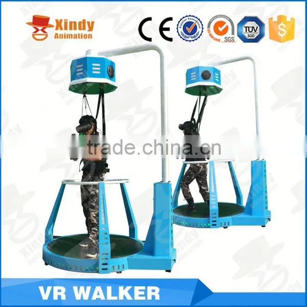 2016 9D vr Walker Treadmill With Running Platform and Shooing Games photo-2