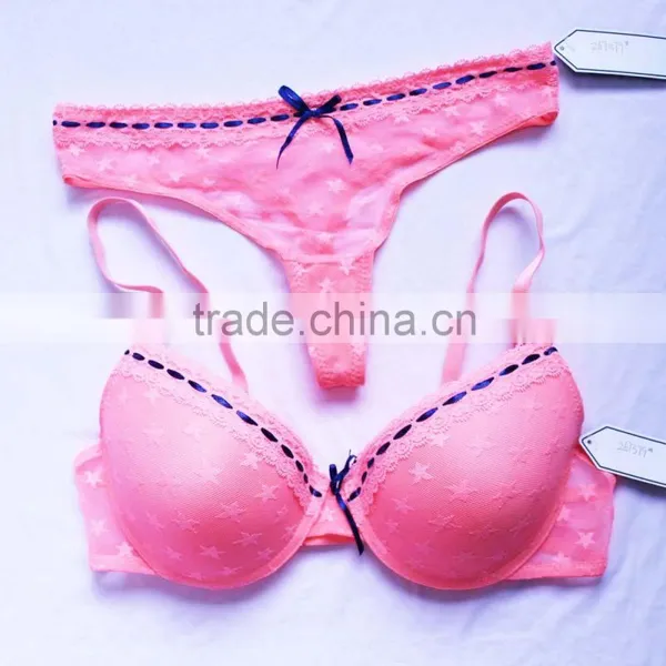 Woman Sexy Fancy Stylish Open Bra and Panty Set Underwear photo-3