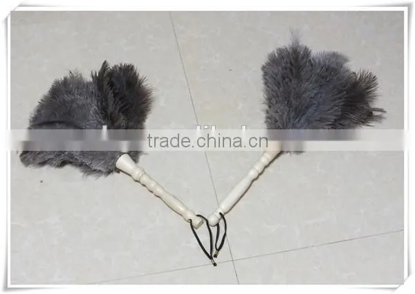 Home Valet Ostrich Feather Duster Natural Soft and Safe With Red Color photo-5