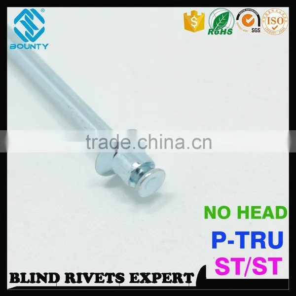 HIGH QUALITY DOUBLE CSK COUNTERSUNK STEEL PULL-THRU BLIND RIVETS FOR COMPUTER ENCLOSURES photo-2