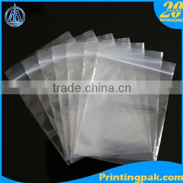 Cheap Transparent Printed pe Zipper Bag/ Zip Lock Bag photo-2