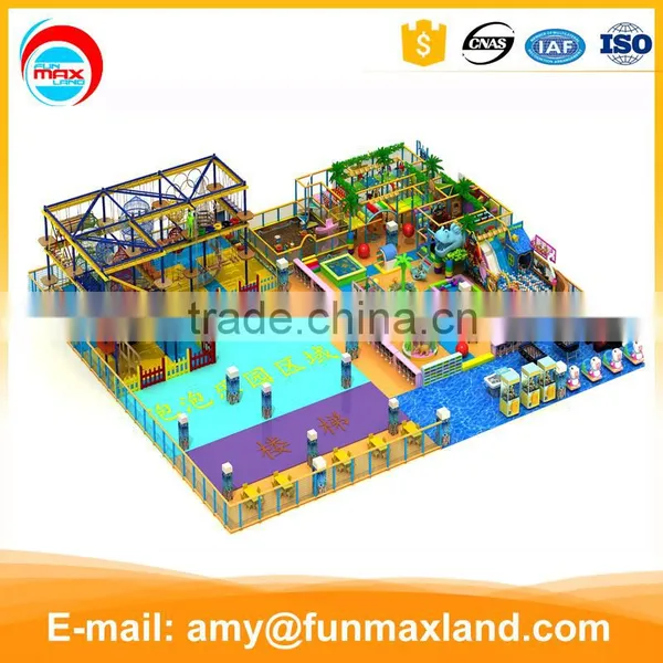 Kids Soft Foam Indoor Playground From Beijing Funmax Supplier's Choice