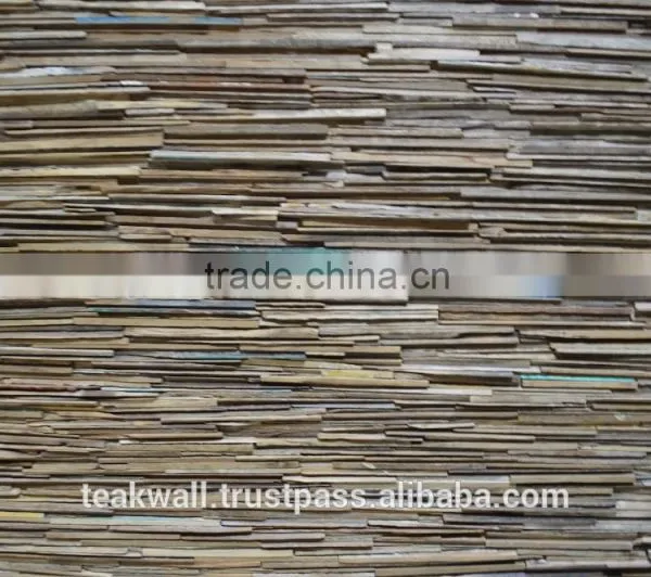 3D TEAK WALL PANEL photo-2