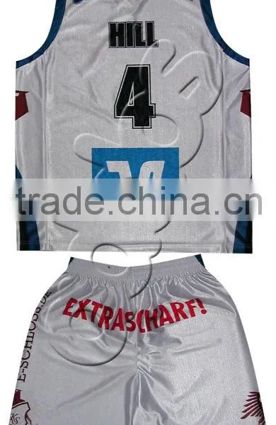 Digitally Sublimated Basketball Uniform photo-2