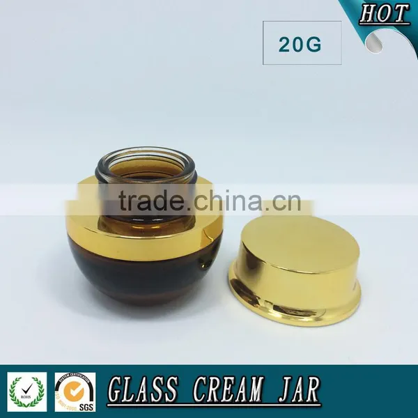 20G Colored Glass Jar for Eyecream photo-4