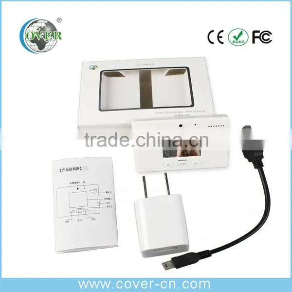 1.8 Inch Screen Digital Video Memo, Recording up to 60 Seconds of Video, Size:85x85x5.5mm photo-3