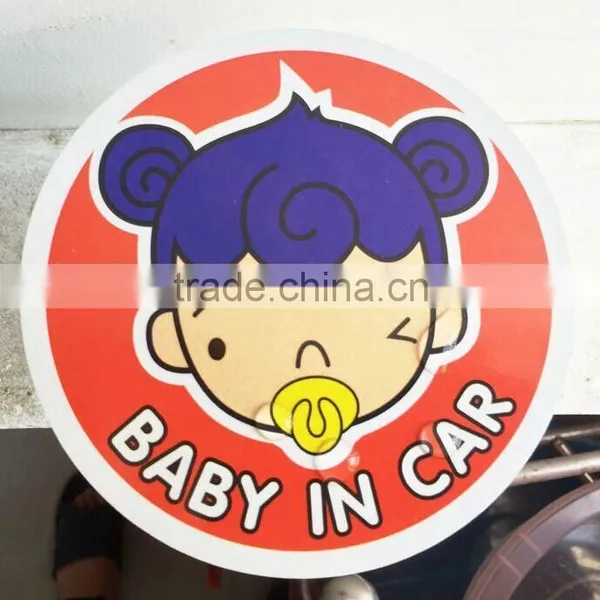Custom Full Colors Baby on Board Car Stickers PVC Material and Body Stickers Use Car Full Body Vinyl Sticker --DH20448 photo-4