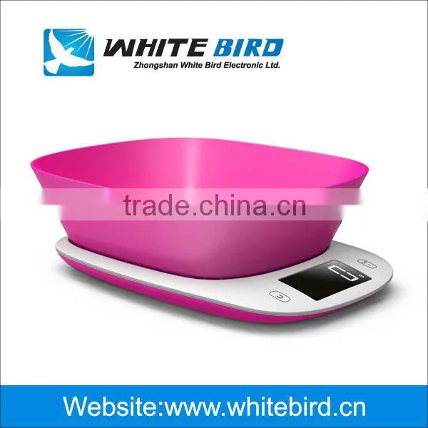 High Accuracy Digital Electronic Kitchen Scale With Bowl photo-5