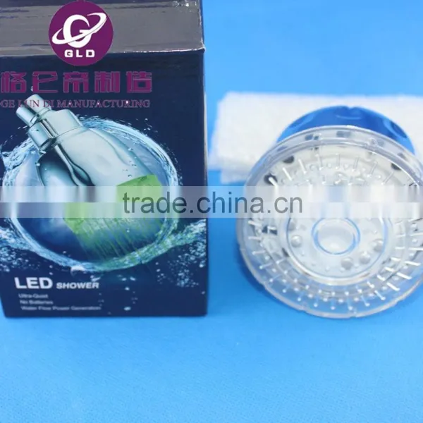 New Arrival Handheld 7Color LED Romantic Light Water Bath Home Bathroom Shower Head Glow photo-2