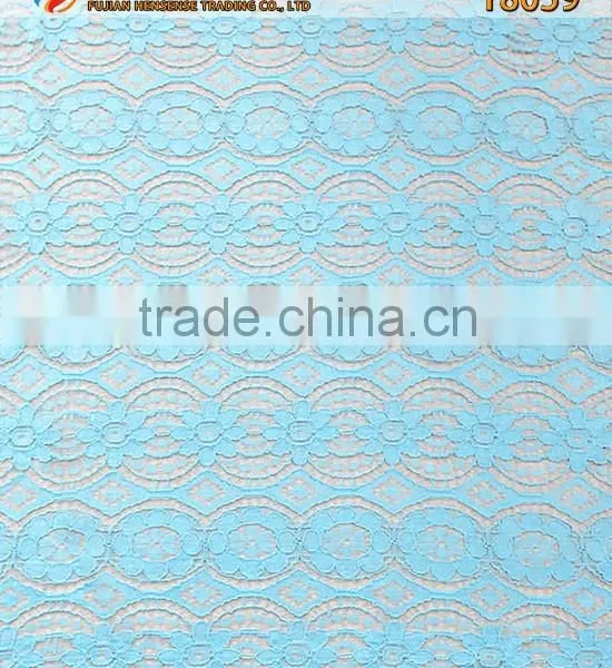 Wholesale High Quality Nylon/Cotton Strand Lace Fabric T8059 photo-2