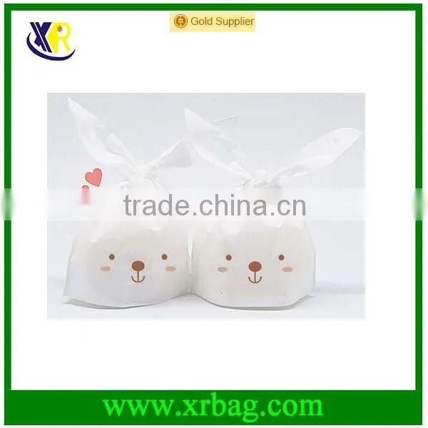 Party Decoration Plastic Cute Rabbit Ear Cookie Bags Candy Biscuit Packaging Bag Wedding Gift Handbags Quality Choice photo-5