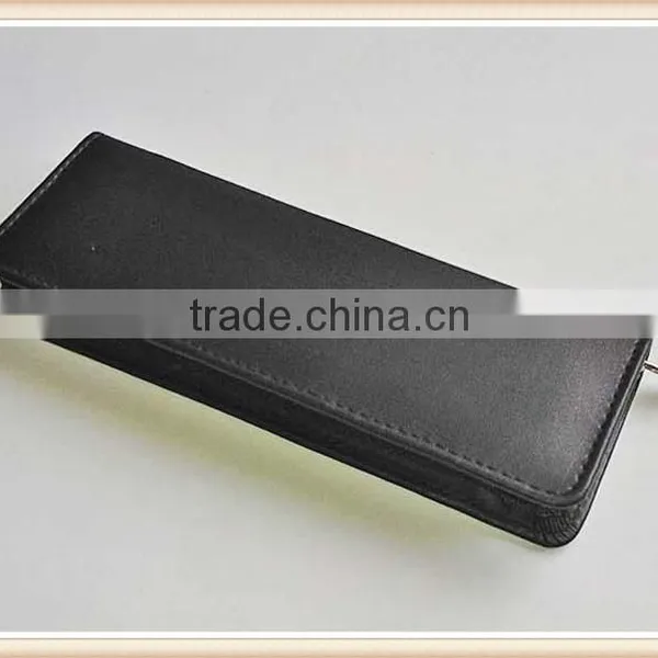 High Quality Leather Zipper Pen Case for Metal Pen photo-5