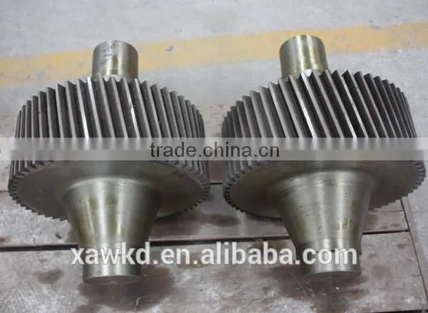 Hangji Brand High Quality Spare Parts Gear Shaft for Rolling Mill photo-3