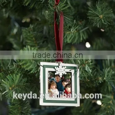 Customized Lovely Mini Frame Christmas Ornament for Christmas Gift photo-4