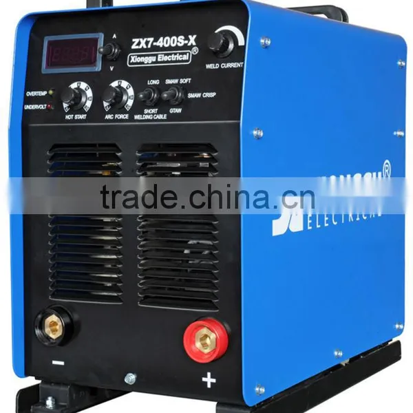 ZX7-400S-X 400A MMA Downhill CE DC ARC TIG Stick SMAW Pipeline Welding Machine photo-2