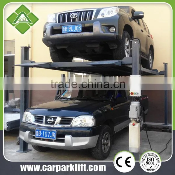 2.7t HYDRAULIC FOUR POST PARKING LIST /4 POST CAR Parking Lift Quality Choice