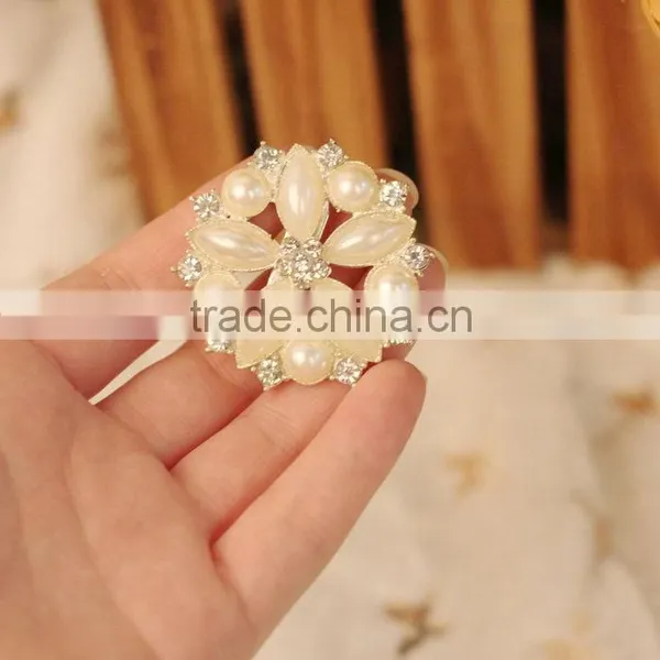 Updated Exported Large Rhinestone Brooch for Wedding photo-2