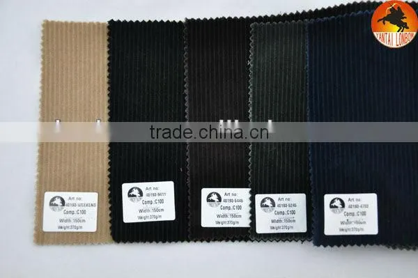 Corduroy, Stock 100% Cotton Corduroy Fabric