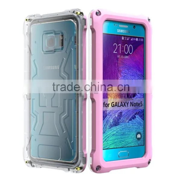 Shockproof Waterproof Rugged Gorilla Metal Case For Galaxy Note 5 photo-3