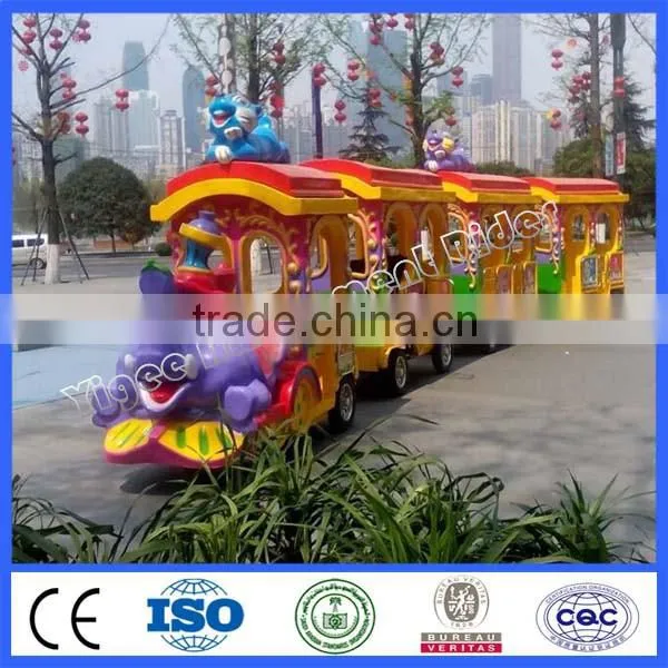 Adult Rides Train Set Trackless Elephant Train