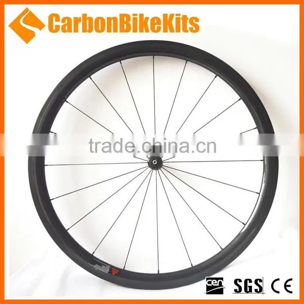 SR38T 700c 38mm Tubular Road Bike Wheelset Triathlon Carbon Wheels photo-3
