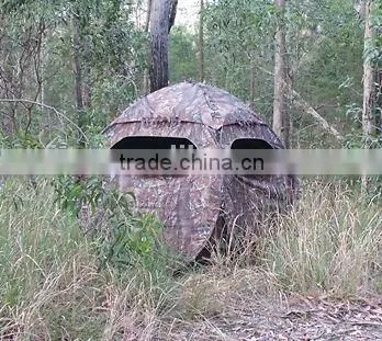 2014 New Portable Camouflage Hunting Blind and Hunting Shelter/3 Person Hunting Tent photo-4