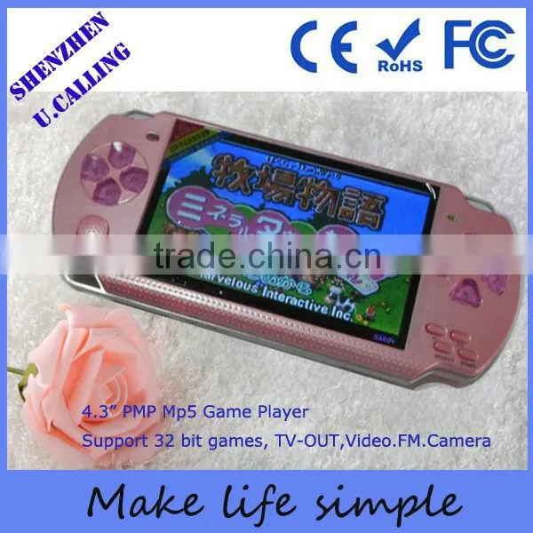 Touch Screen 8GB Mp5 Game Player 4.3" 8GB Mp5 With Camera and TV Out Game Player photo-4