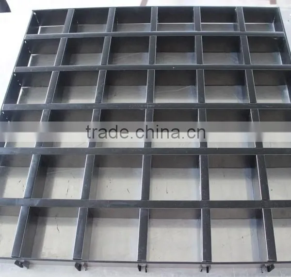 Factory Direct Sale White Aluminum Open Grid Ceiling, T Bar Matching Aluminum Suspended Ceiling Grid for Shopping Halls photo-3