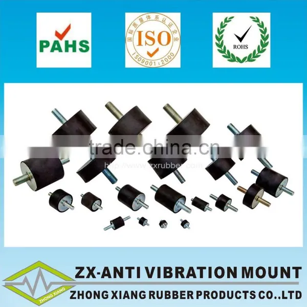 Factory Supply High Performance Rubber Mount With Screw ,boltM3,M4,M5,M6,M8,M10,M12,M16,M20,M24 Various Sizes Are Available