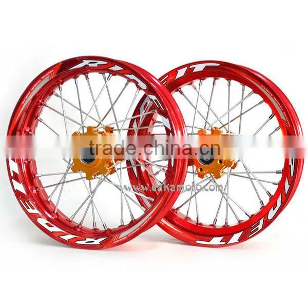 Pit Bike MX Wheel Rim CNC HUB Assembly