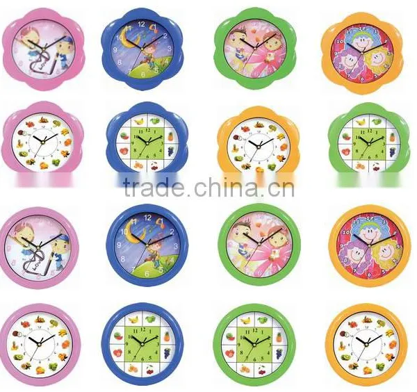 Plastic Present Cheap Gift 9 Inch Wall Clock for Advertisement