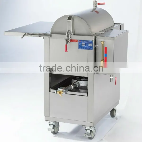 Quickly Commercial Steamed Rice Noodle Roll & Small Steamed Bun Industrial Food Steamer With Gas Cooker photo-2