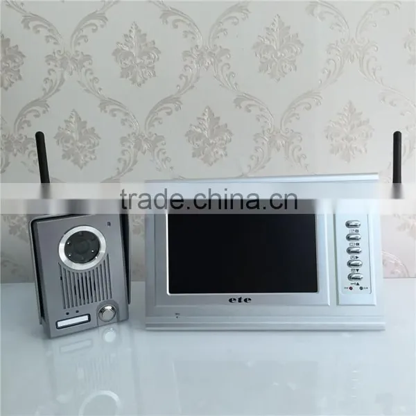 Hot Selling 7 Inch Color Video Door Phone, Wireless Door Phone Video Intercom Unlock photo-5